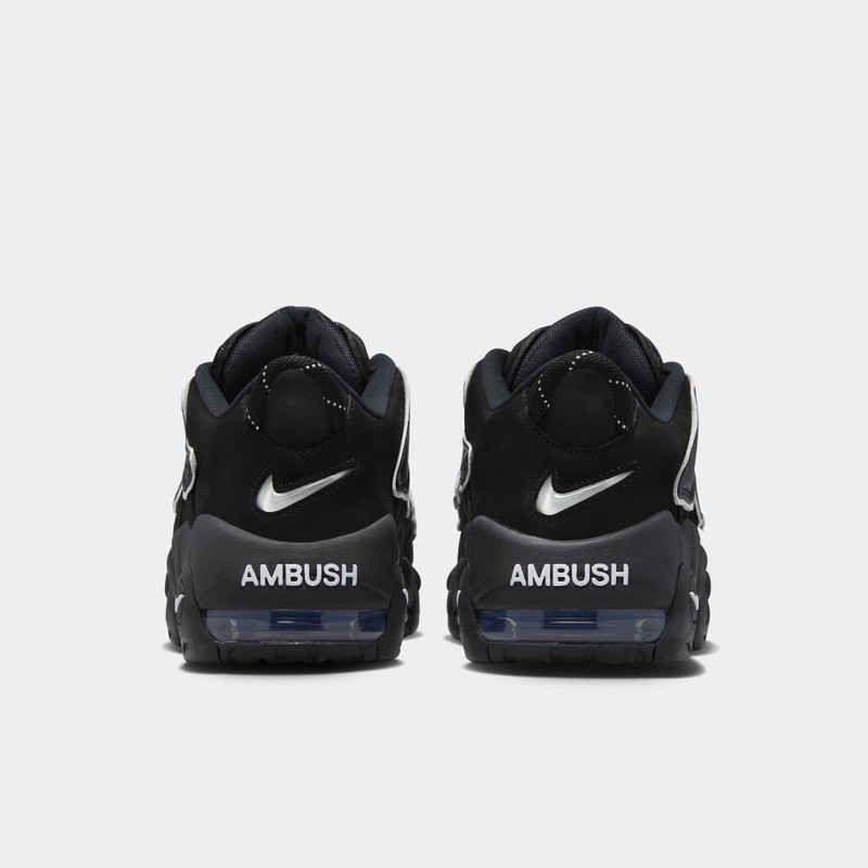 AMBUSH x Nike Air More Uptempo Low "Black/White" | FB1299-001