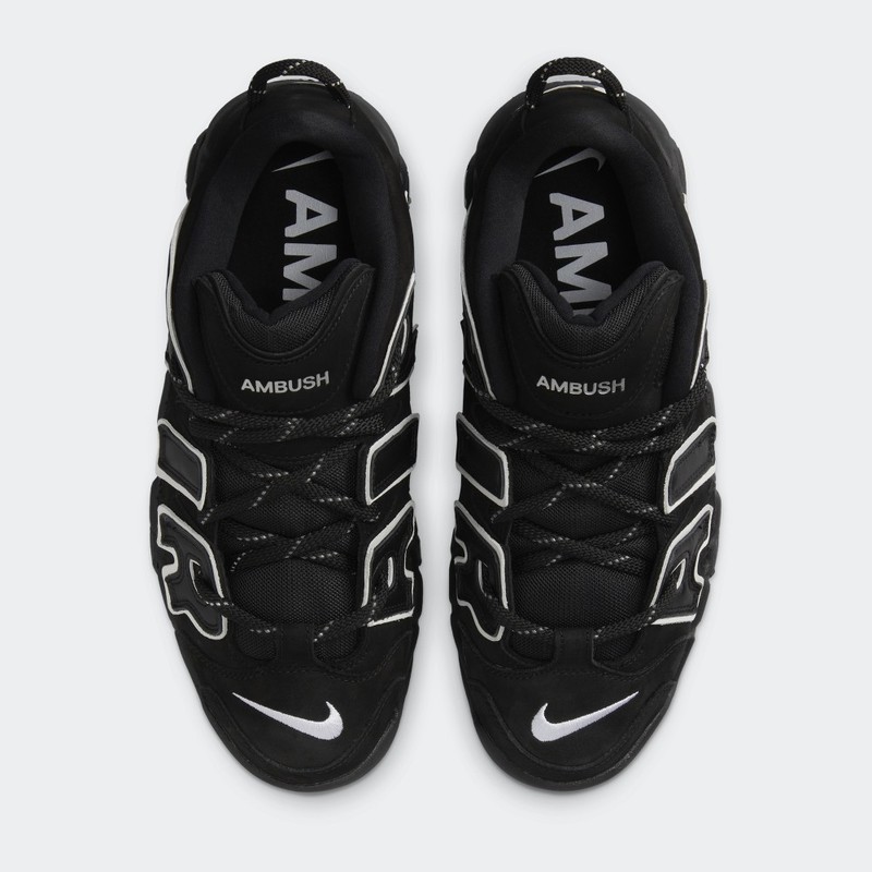 AMBUSH x Nike Air More Uptempo Low "Black/White" | FB1299-001