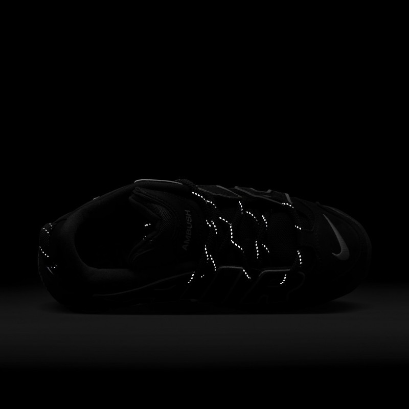AMBUSH x Nike Air More Uptempo Low "Black/White" | FB1299-001
