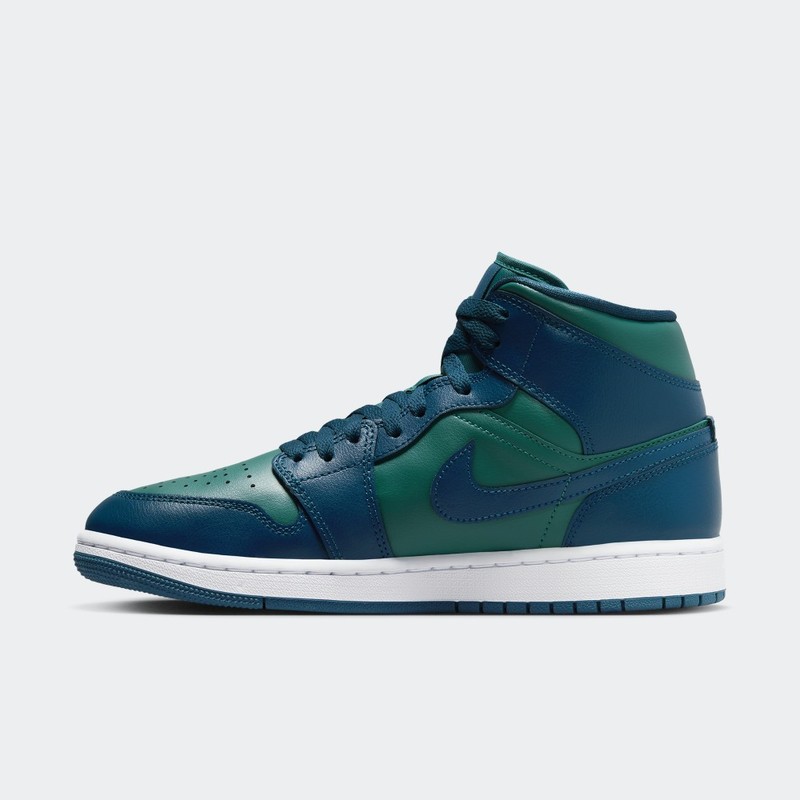 Air Jordan 1 Mid "Teal French Blue" | BQ6472-301