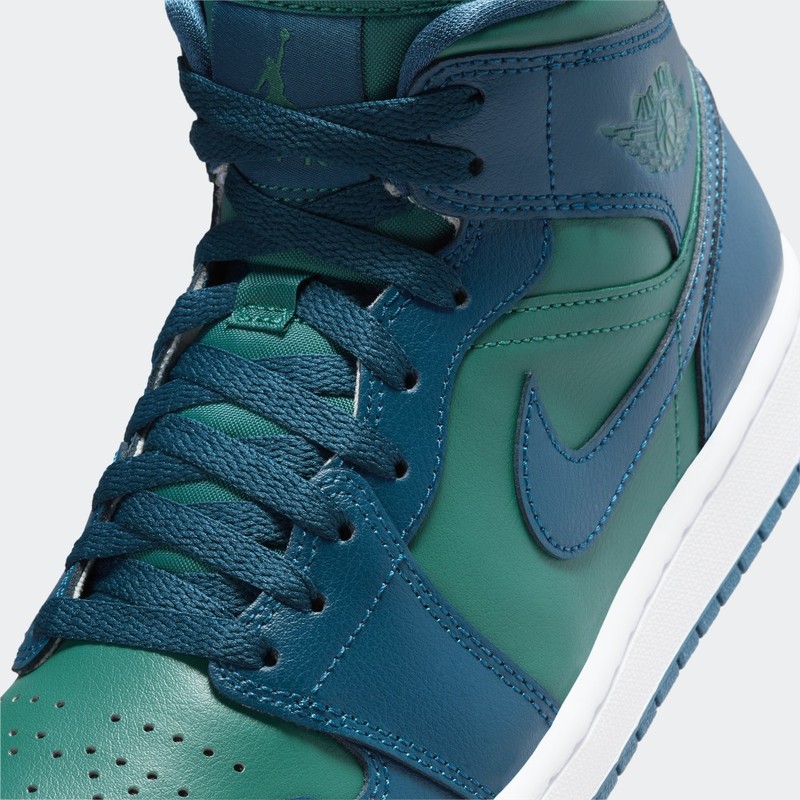 Air Jordan 1 Mid "Teal French Blue" | BQ6472-301