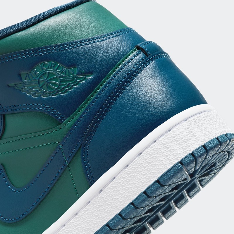 Air Jordan 1 Mid "Teal French Blue" | BQ6472-301