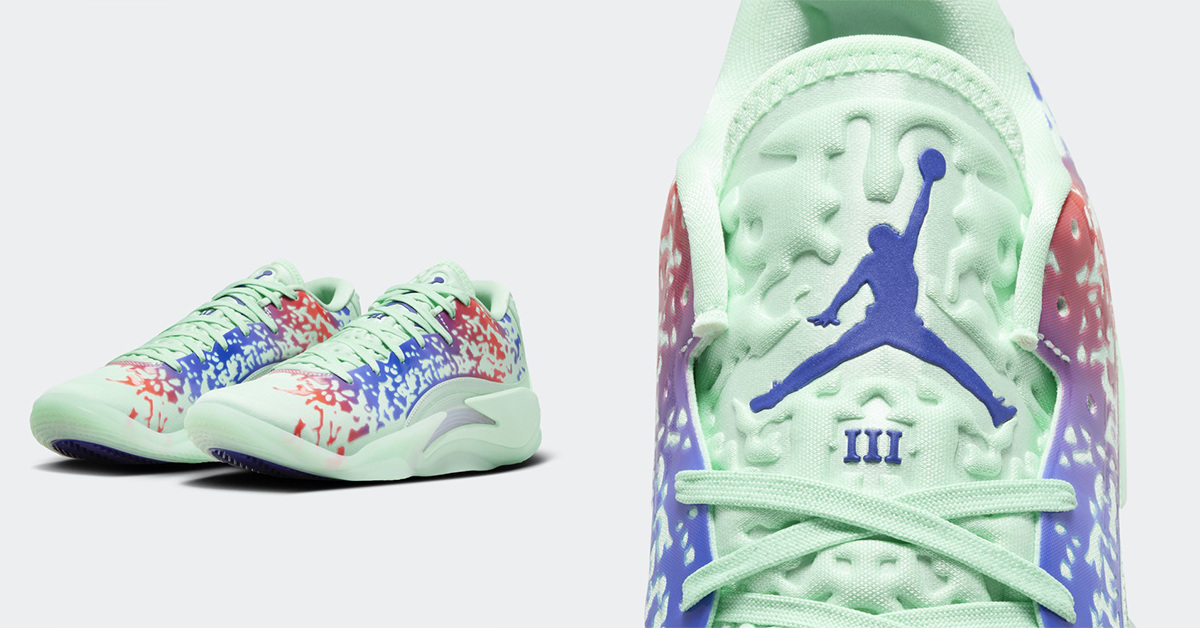 Der brandneue Jordan Zion 3 macht sein Debut im "Mud, Sweat and Tears" colorway
