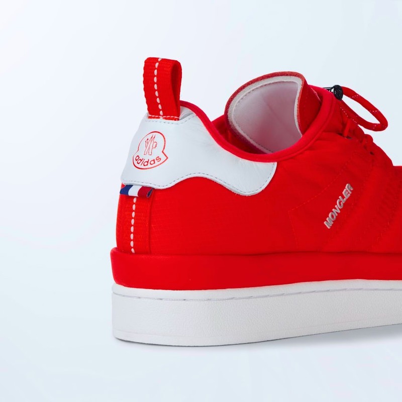 Moncler x adidas Campus "Solar Red" | IG7867