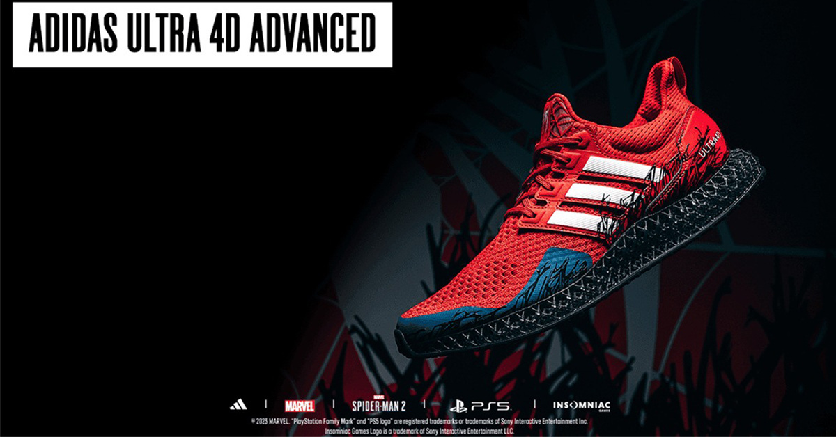 PlayStation Plus-Mitglieder könnten schon heute den adidas Ultra 4D „Spider-Man 2“ kaufen PlayStation Plus-Mitglieder könnten schon heute den adidas Ultra 4D „Spider-Man 2“ kaufen
