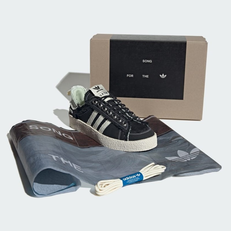 Song For The Mute x adidas Campus 80s "Core Black" | ID4791