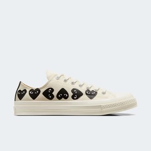 Comme des Garçons x Converse Chuck 70 Low "Multi Heart Milk" | A08150C
