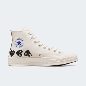 Comme des Garçons x Converse Chuck 70 High "Multi Heart Milk" | A08148C