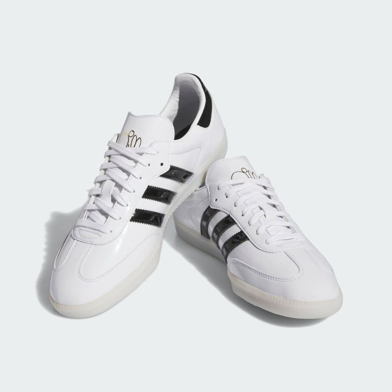 Jason Dill x adidas Samba Patent Leather "Cloud White" | IE5158