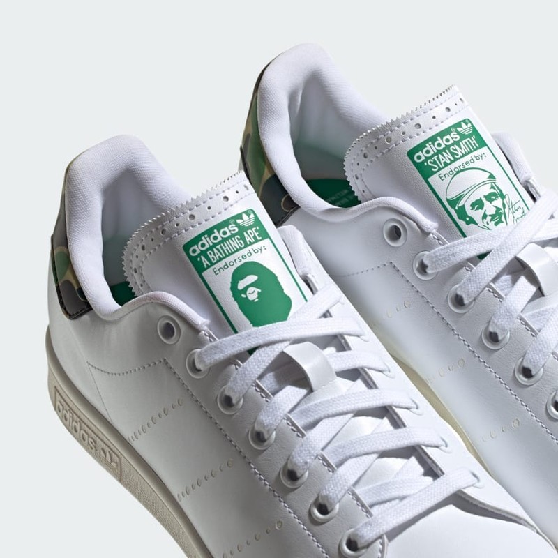 Bape x adidas Stan Smith Golf "Cloud White" | IG5916