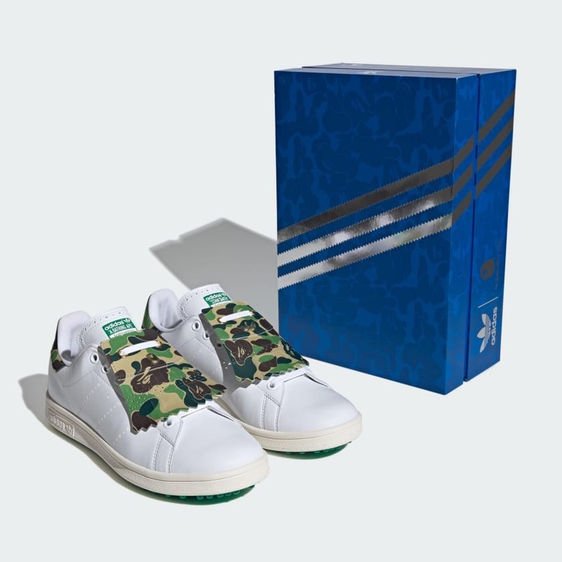 Bape x adidas Stan Smith Golf "Cloud White" | IG5916
