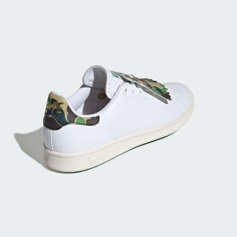 Bape x adidas Stan Smith Golf "Cloud White" | IG5916