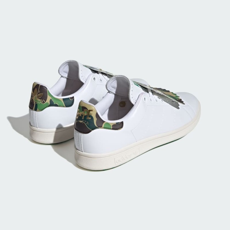 Bape x adidas Stan Smith Golf "Cloud White" | IG5916