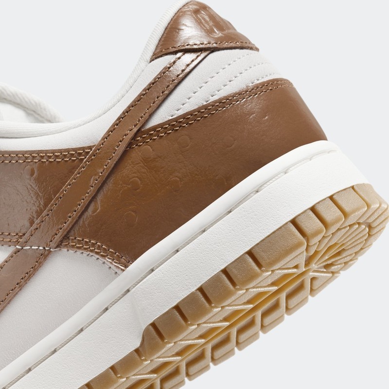 Nike Dunk Low LX "Brown Ostrich" | FJ2260-001