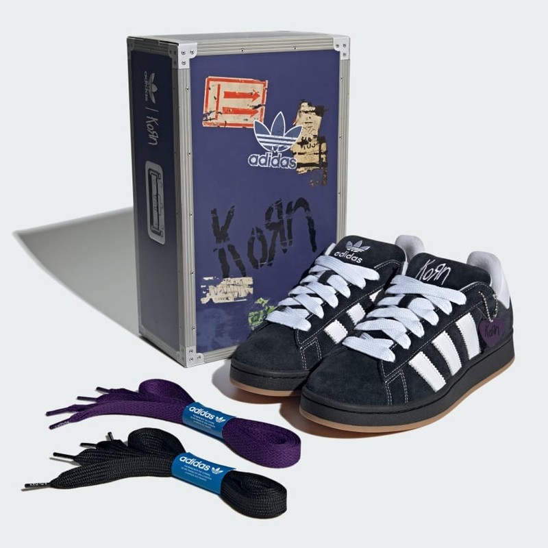 Korn x adidas Campus 00s "Black" | IG0792