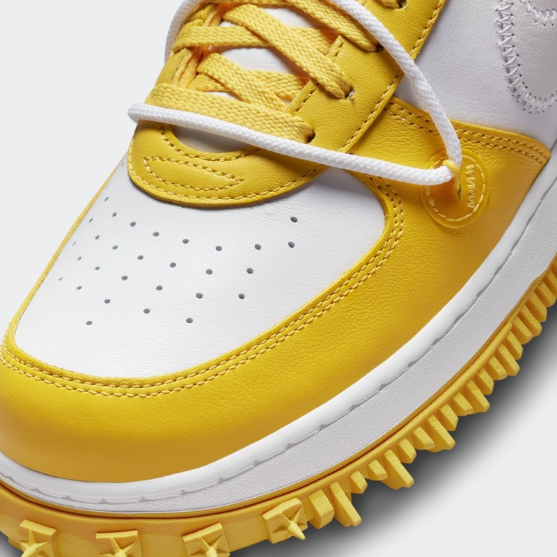 Off-White x Nike Air Force 1 Mid "Varsity Maize" | DR0500-101