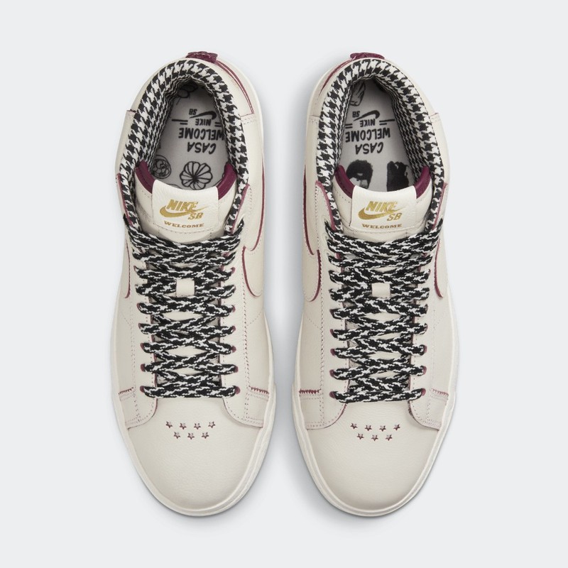 Welcome Skateboarding x Nike SB Blazer Mid "Sail" | FQ0795-100