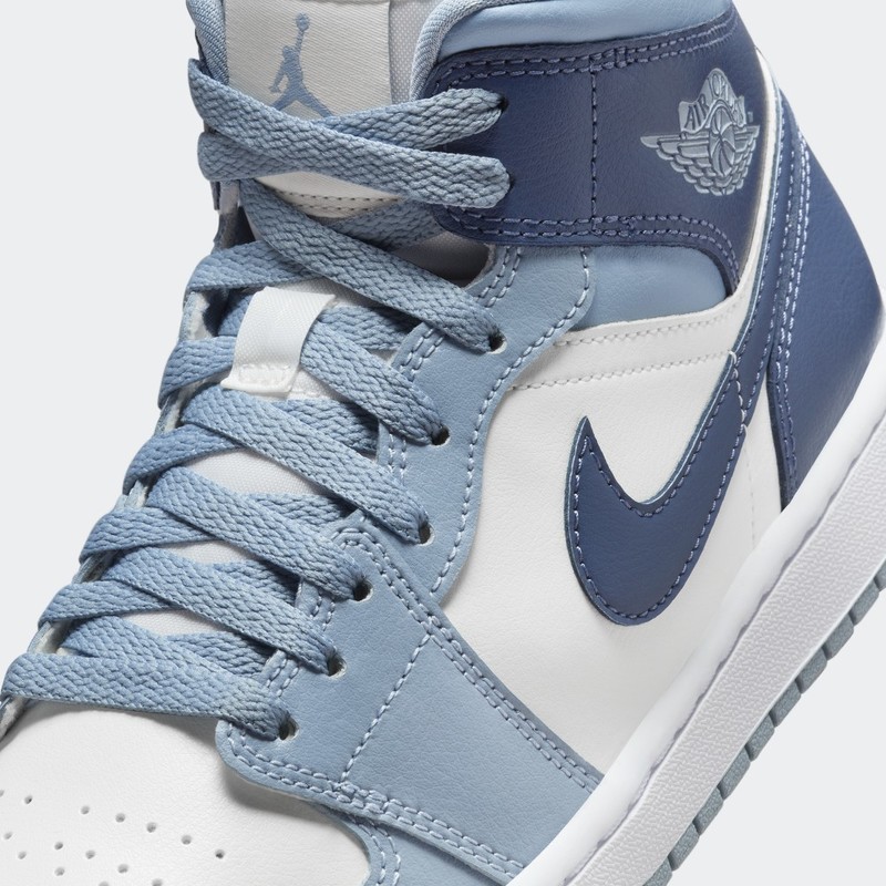 Air Jordan 1 Mid "Two-Tone Blue" | BQ6472-140