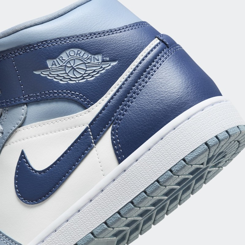 Air Jordan 1 Mid "Two-Tone Blue" | BQ6472-140