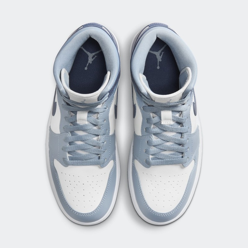 Air Jordan 1 Mid "Two-Tone Blue" | BQ6472-140