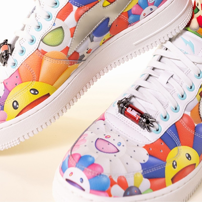 RTFKT x Nike Air Force 1 Low "Murakami Drip" | FQ4051-900