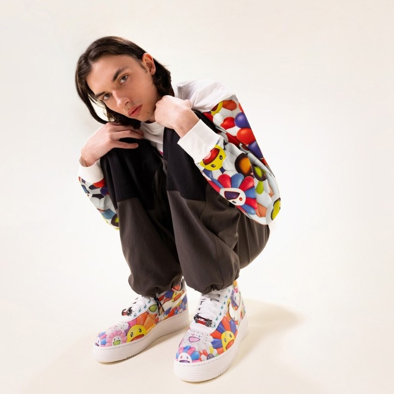RTFKT x Nike Air Force 1 Low "Murakami Drip" | FQ4051-900