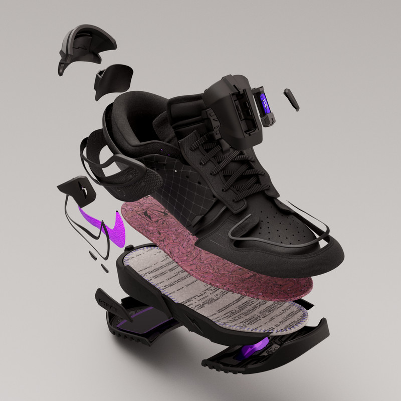 RTFKT x Nike Dunk Genesis "Void" | HM4465-001