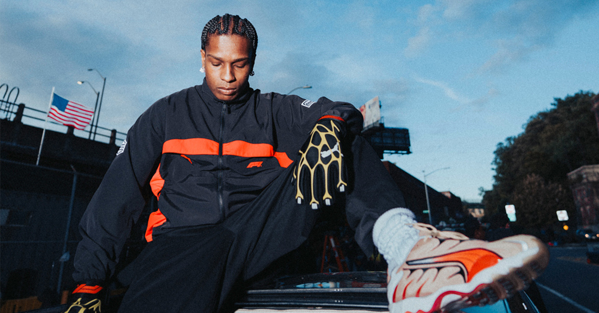 Neue A$AP Rocky x PUMA-Partnerschaft setzt Maßstäbe in der Welt der Formel 1 Neue A$AP Rocky x PUMA-Partnerschaft setzt Maßstäbe in der Welt der Formel 1