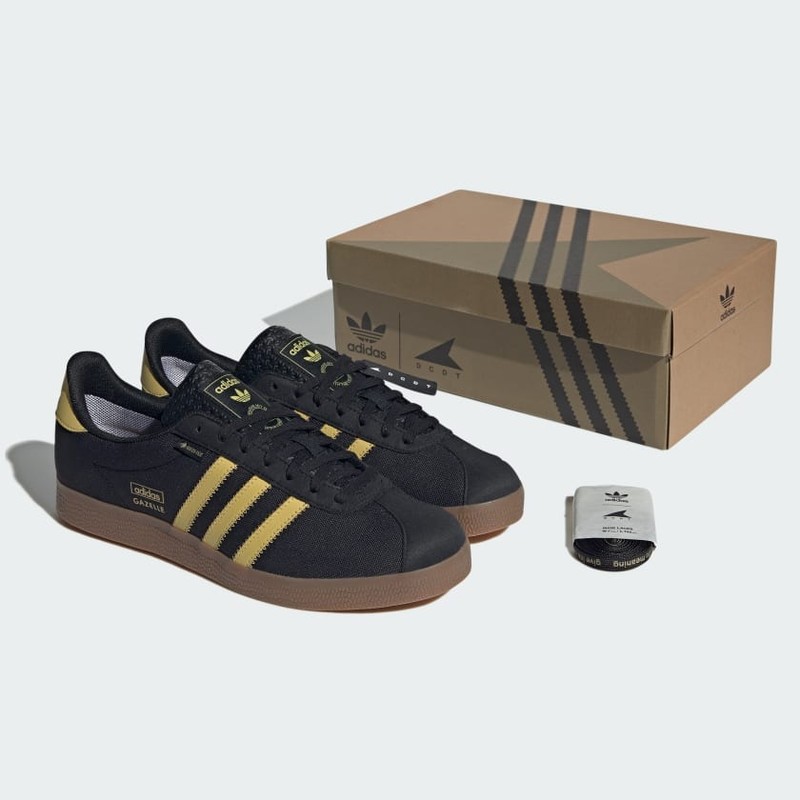 DCDT x adidas Gazelle Gore-Tex "Black Pyrite" | IE8480