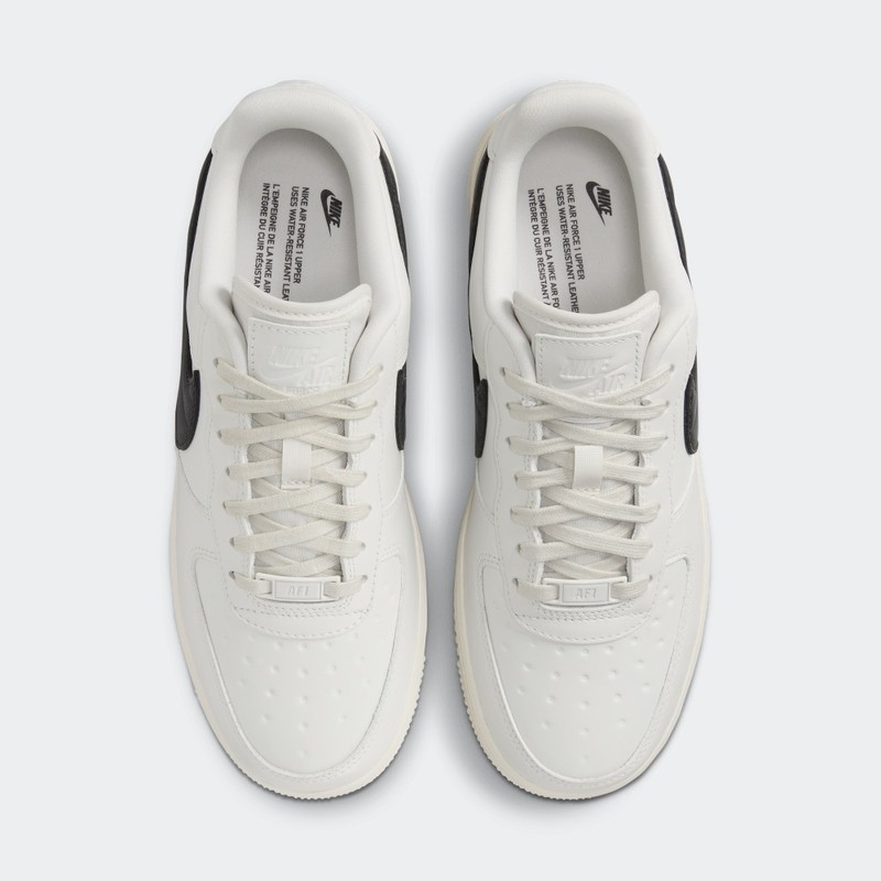 Nike Air Force 1 Low Quilted Swooshes "Phantom/Black" | FV1182-001