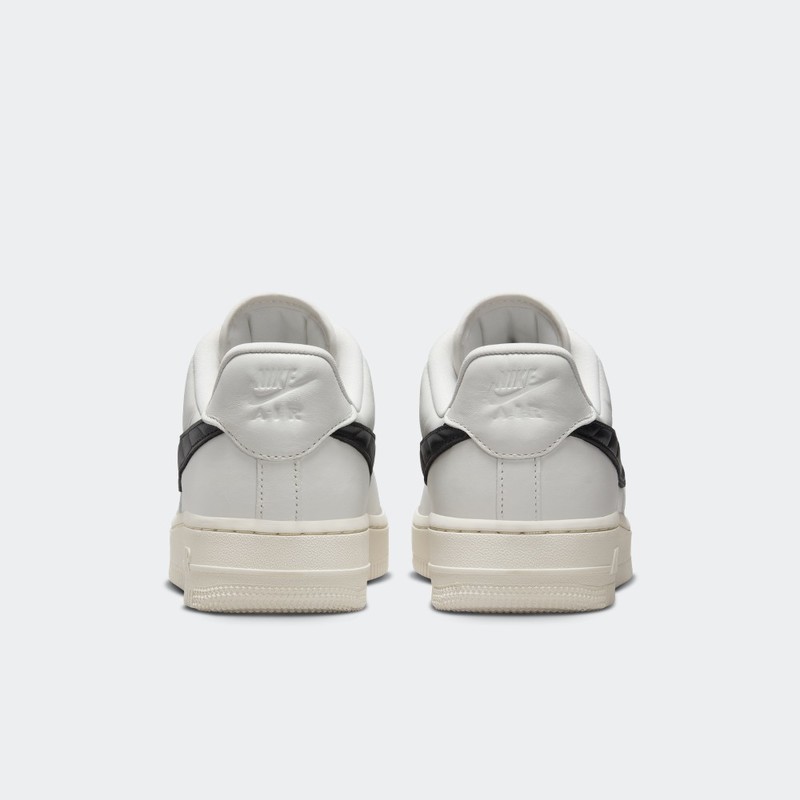 Nike Air Force 1 Low Quilted Swooshes "Phantom/Black" | FV1182-001