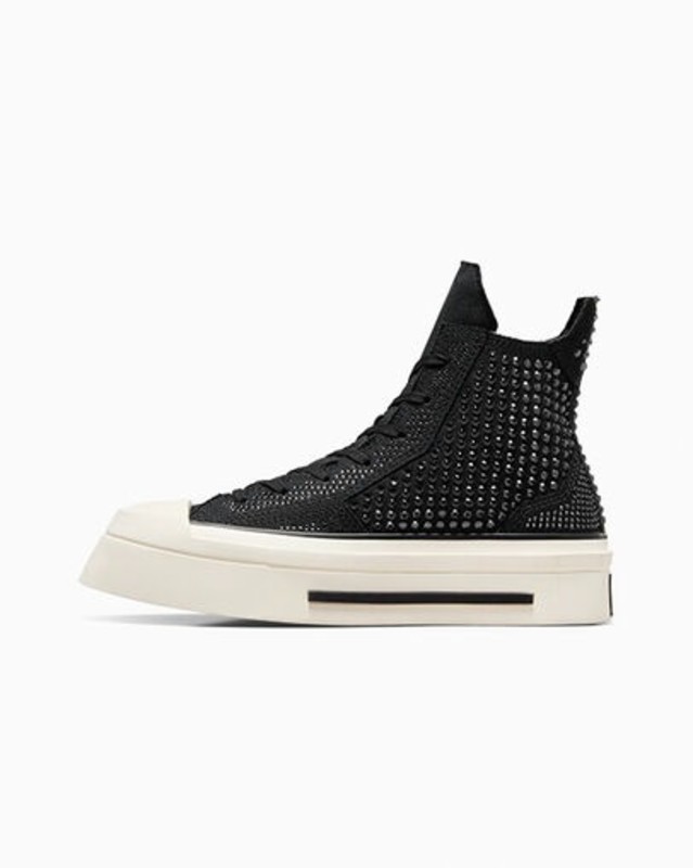 Swarovski x Converse Chuck 70 De Luxe Squared "Black" | A09070C