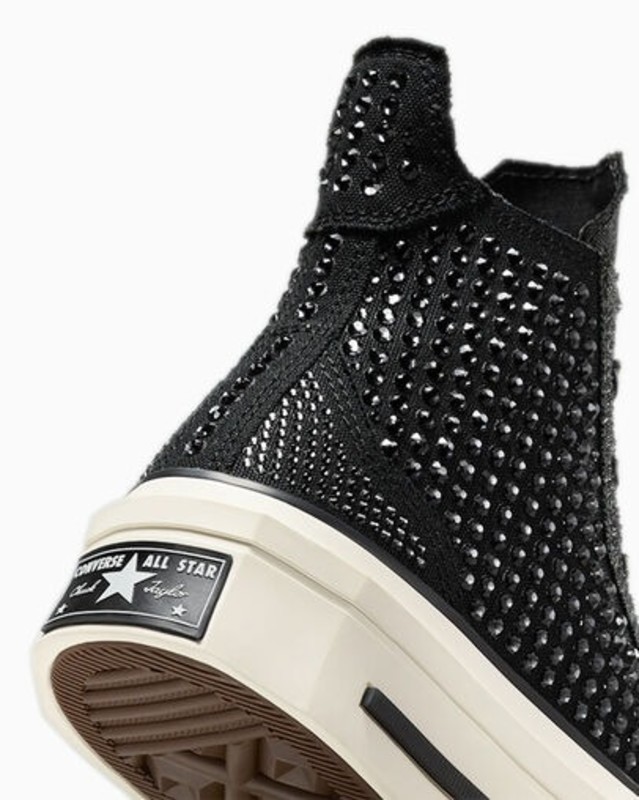 Swarovski x Converse Chuck 70 De Luxe Squared "Black" | A09070C