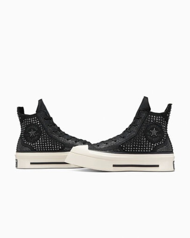 Swarovski x Converse Chuck 70 De Luxe Squared "Black" | A09070C