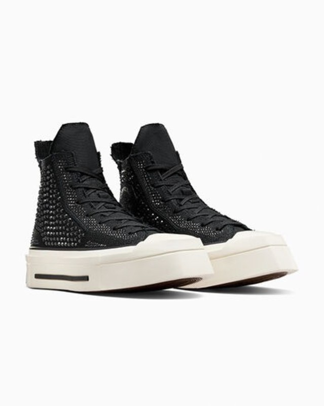 Swarovski x Converse Chuck 70 De Luxe Squared "Black" | A09070C