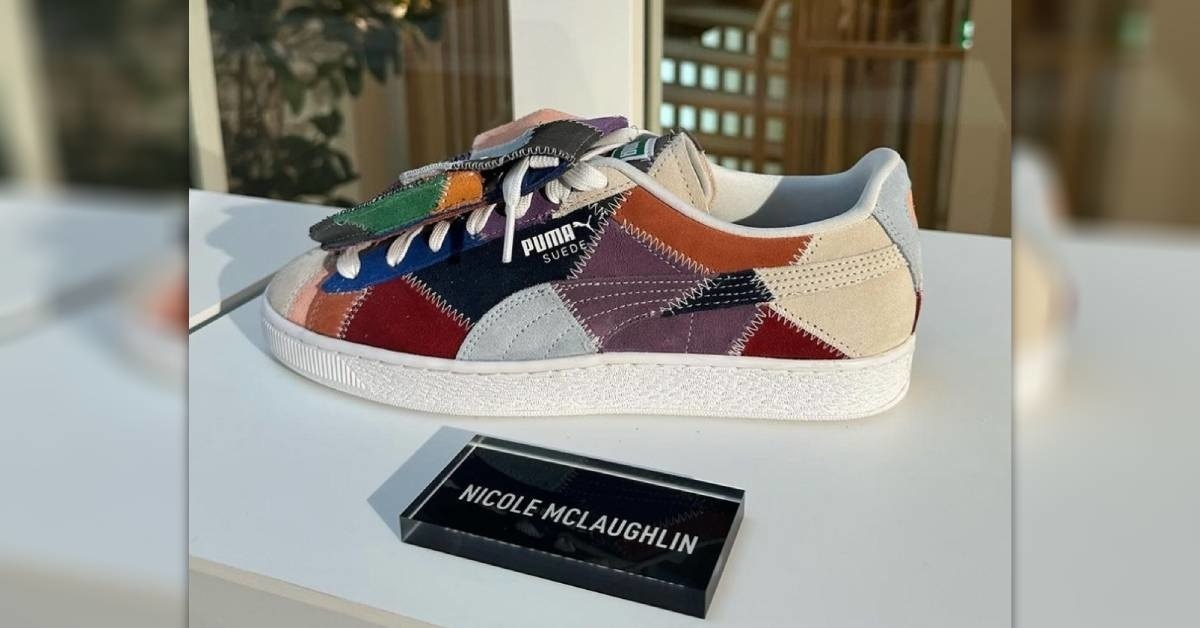 First Look: Nicole McLaughlin x Puma Suede