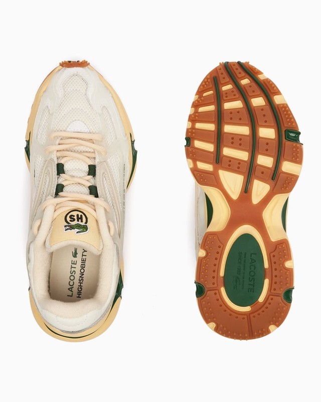 Highsnobiety x Lacoste Athleisure "Cream" | 47SMA0142-WG1