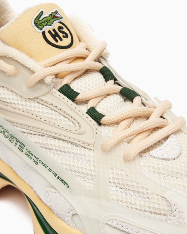 Highsnobiety x Lacoste Athleisure "Cream" | 47SMA0142-WG1