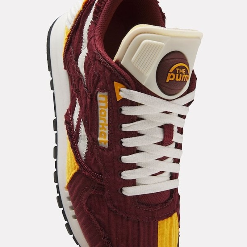 MARKET x Reebok Classic Leather Pump "Classic Burgundy" | 20138396