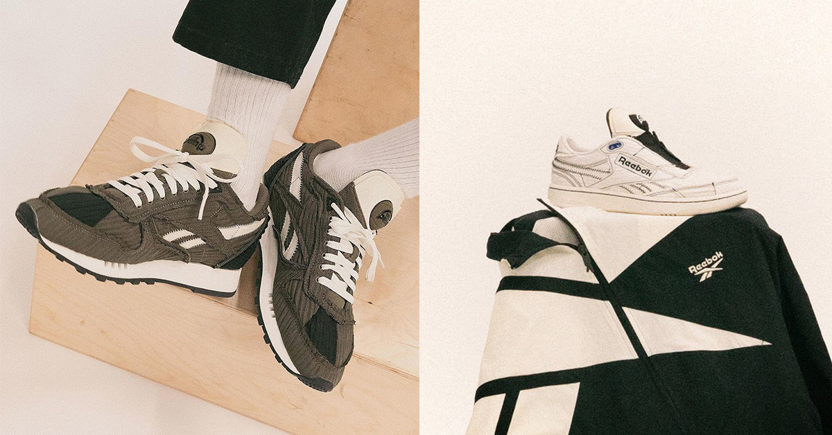 Kultklassiker neu erfunden von MARKET und Reebok mit Club C 85 Pump und Classic Leather Pump Kultklassiker neu erfunden von MARKET und Reebok mit Club C 85 Pump und Classic Leather Pump