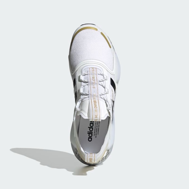 adidas NMD R1 V3 "White Gold Plaid" | ID6712