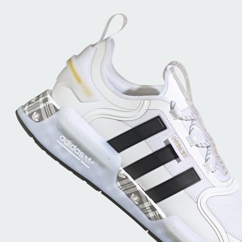 adidas NMD R1 V3 "White Gold Plaid" | ID6712