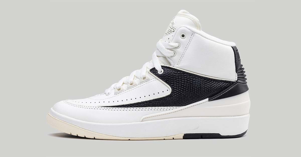 Neuer Air Jordan 2 „Sail/Black“ in Graustufen