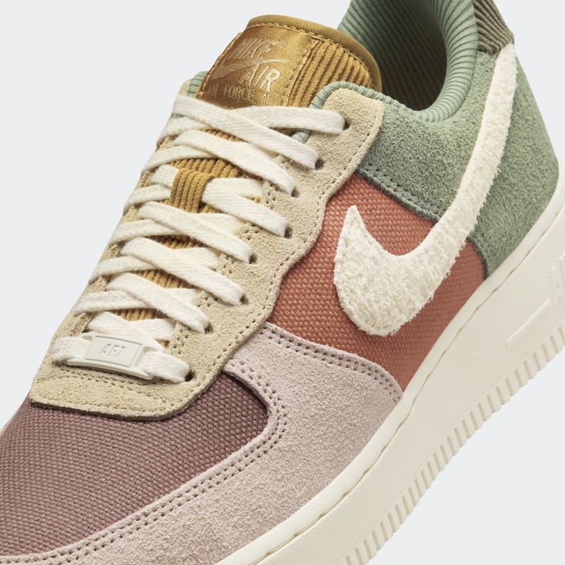 Nike Air Force 1 Low LX "Oil Green/Terra Blush" | FZ3782-386