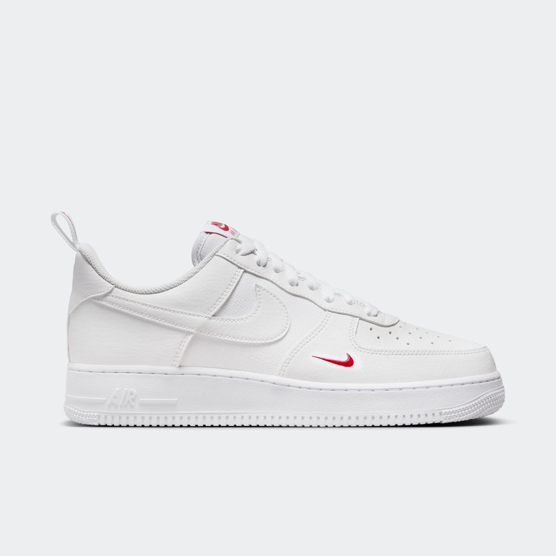 Nike Air Force 1 '07' "Red Mini Swoosh" | FZ7187-100
