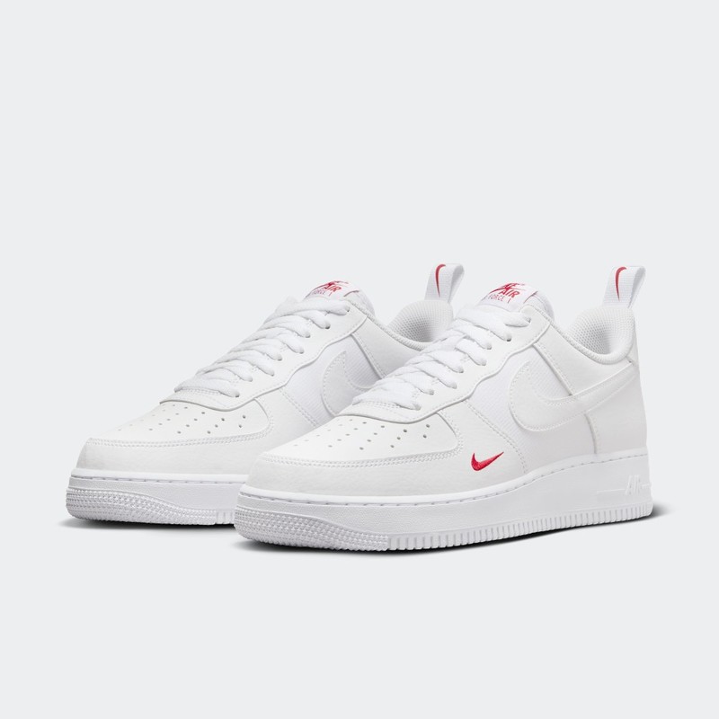Nike Air Force 1 '07' "Red Mini Swoosh" | FZ7187-100