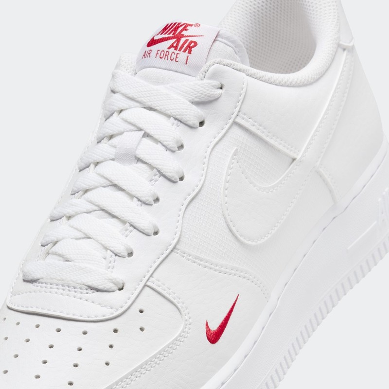 Nike Air Force 1 '07' "Red Mini Swoosh" | FZ7187-100