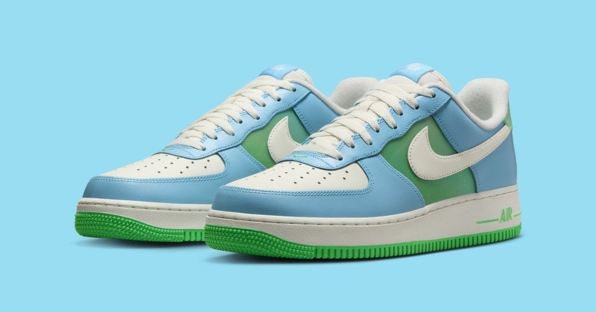 Nike Air Force 1 with Eye-Catching ARI Menthol 10 Design on the Way Nike Air Force 1 with Eye-Catching ARI Menthol 10 Design on the Way