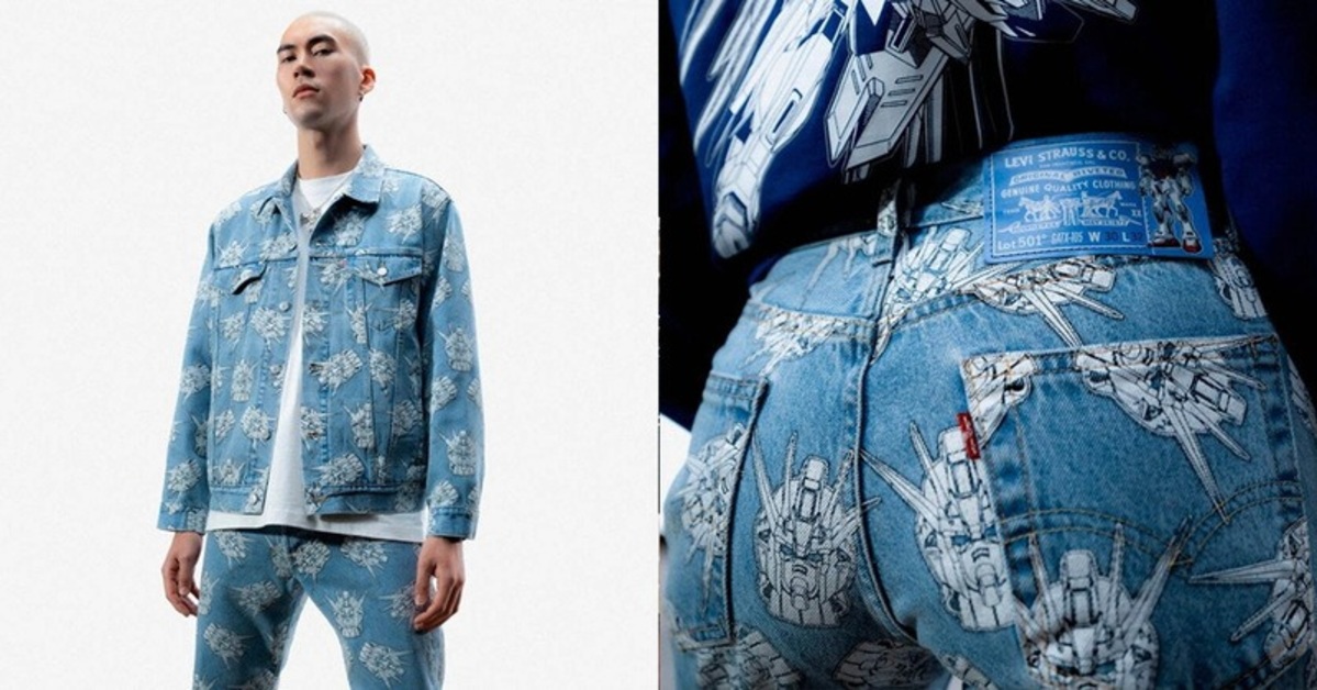 Discover the Limited Edition Levi's x Mobile Suit Gundam SEED collection with 12 Pieces from 8 February Discover the Limited Edition Levi's x Mobile Suit Gundam SEED collection with 12 Pieces from 8 February