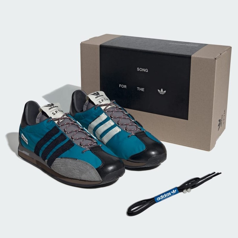 Song For The Mute x adidas Country OG Low "Active Teal"  | ID3545